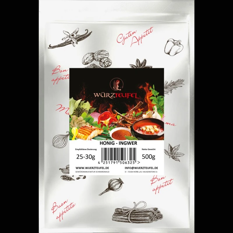 Honig-Ingwer-Gewürz