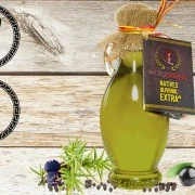 Wacholder-schwarzer Pfeffer (aromatisiertes Olivenöl)