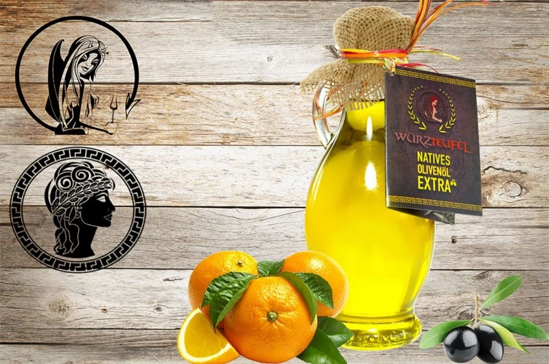 Orangen-Öl (aromatisiertes Olivenöl)