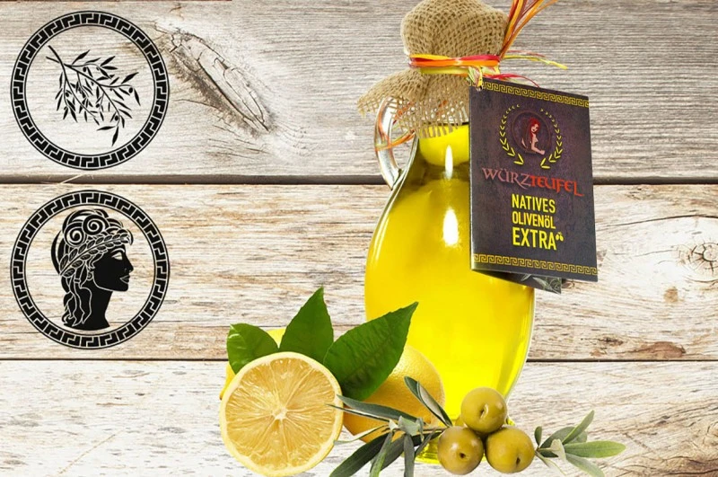 Zitronen-Öl (aromatisiertes Olivenöl)