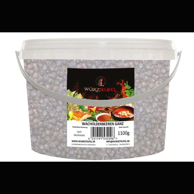Wacholderbeeren, ganz