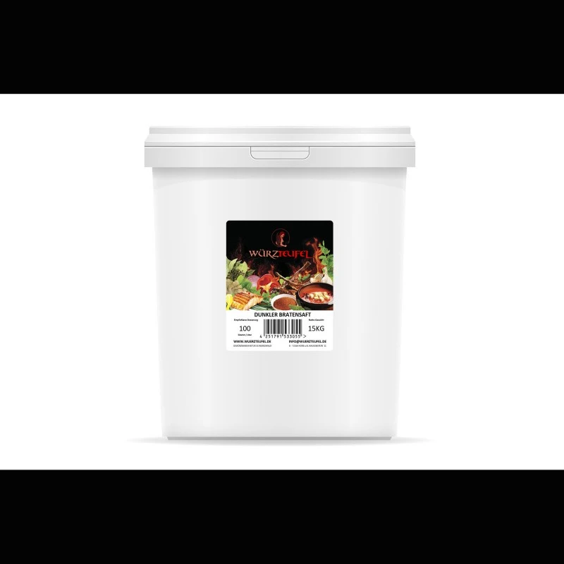 Dunkler Bratensaft (Instant), vegan