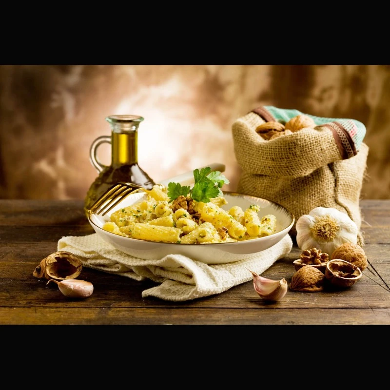 Knoblauchöl (aromatisiertes Olivenöl)