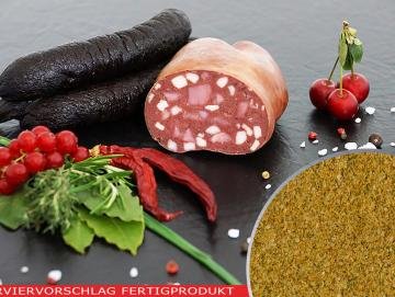 Blutwurst Zungenwurst Gewürzzubereitung