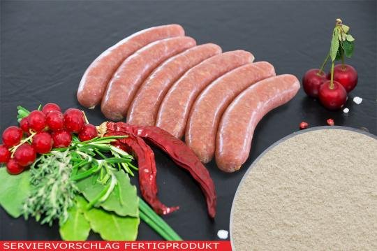 Hausmacher Bratwurst Gewürzzubereitung