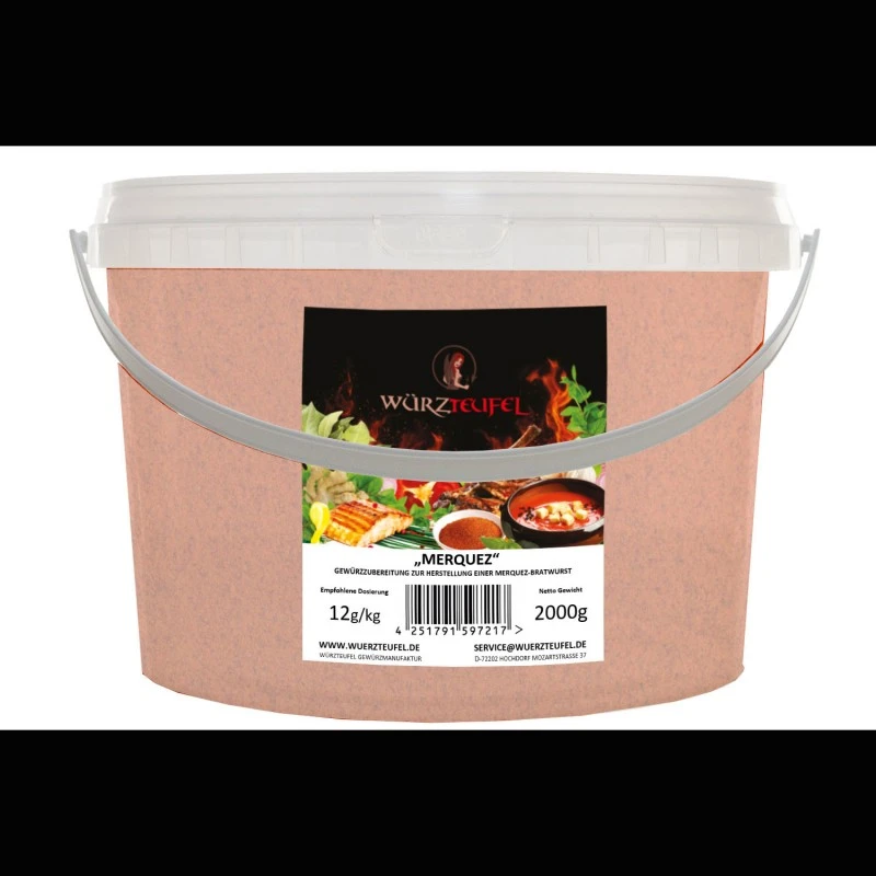 Merquez-Gewürz zur Wurstherstellung