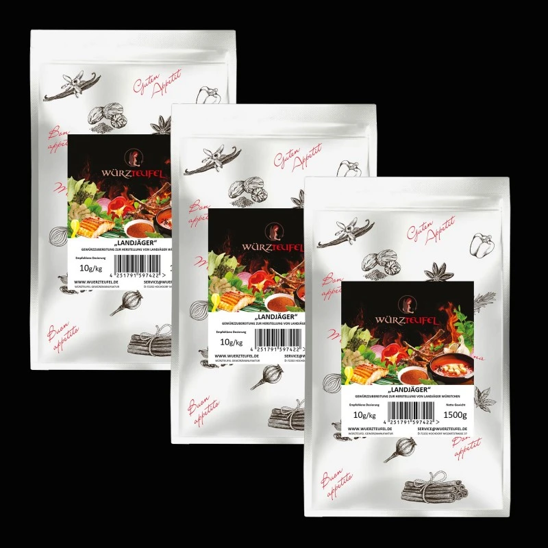 Landjäger-Gewürz zur Wurstherstellung
