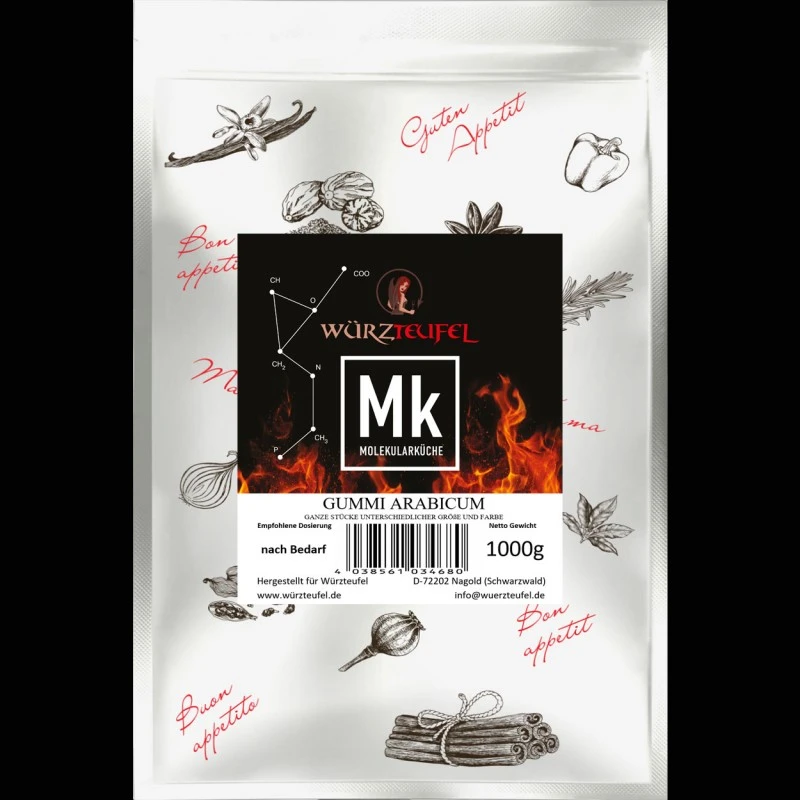 Gummi arabicum, ganze Stücke