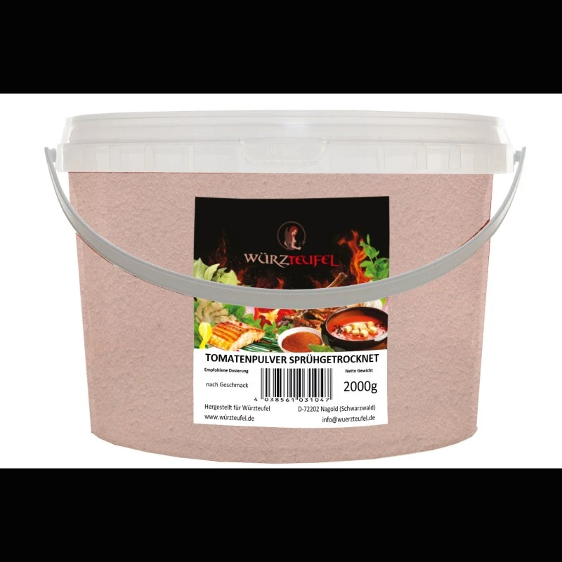 Tomatenpulver, sprühgetrocknet