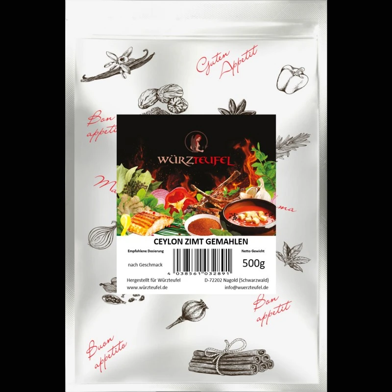 Zimt (Ceylon), gemahlen