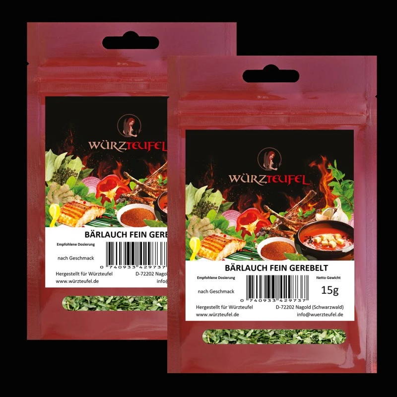 Bärlauch, fein gerebelt