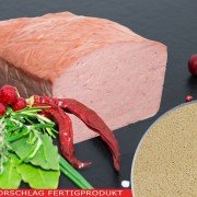 Bayrischer Leberkäse, Fleischkäse Gewürzzubereitung