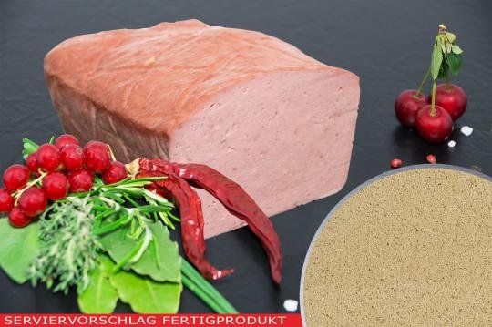 Bayrischer Leberkäse, Fleischkäse Gewürzzubereitung