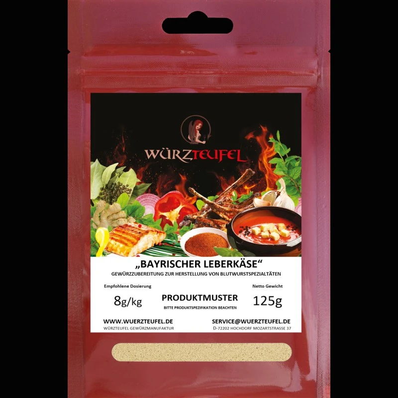 Fleischkäse-Gewürz (Bayerischer-Leberkäse) zur Wurstherstellung