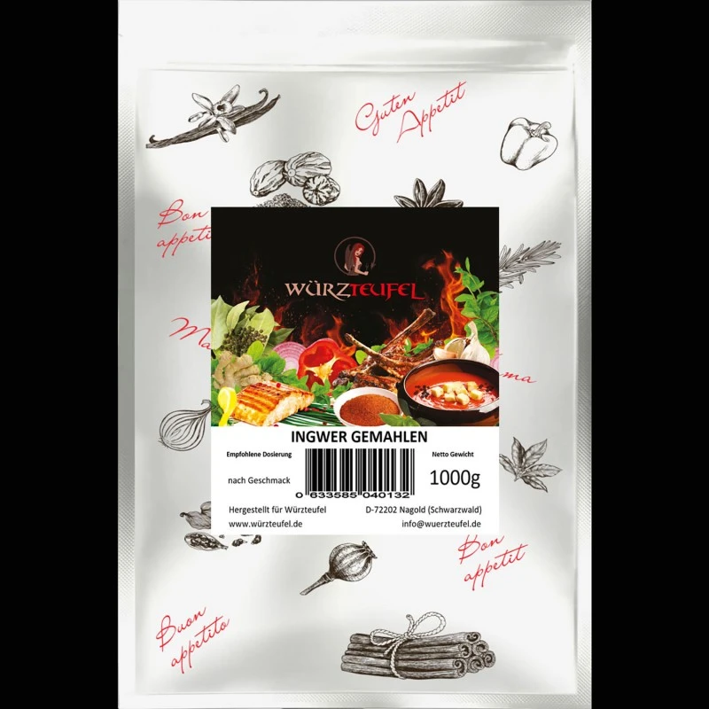 Ingwer, gemahlen