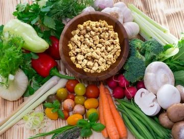 Erbsenprotein, Chunks (Fleischersatz)