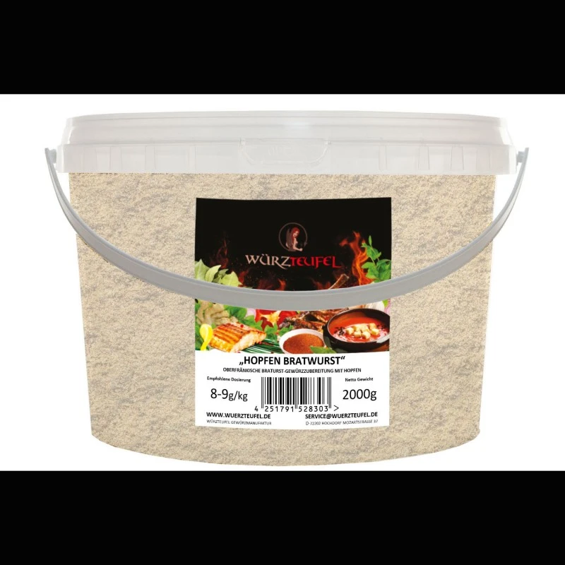 Bratwurst-Gewürz (Oberfränkischer Hopfen) zur Wurstherstellung