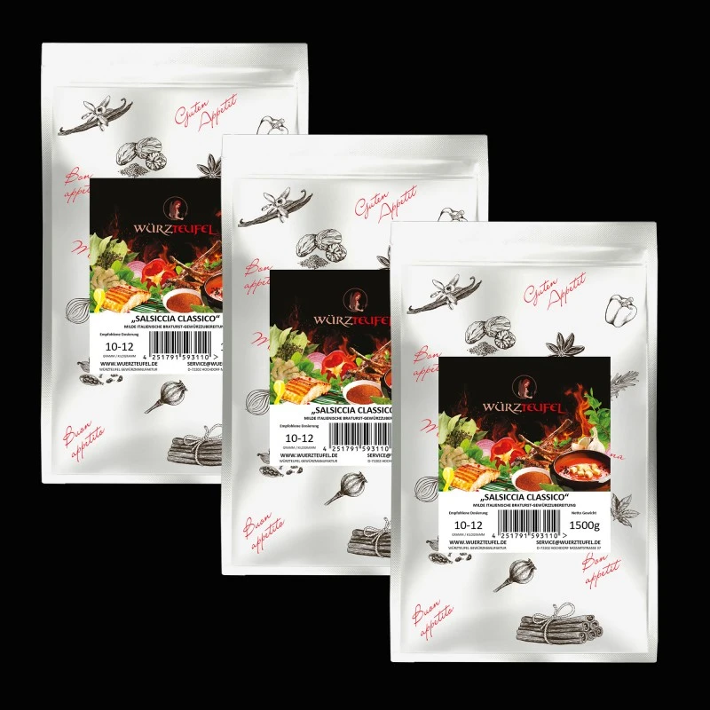 Salsiccia-Gewürz zur Wurstherstellung