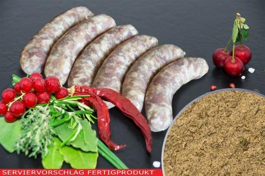 Salsiccia Classica Bratwurst Gewürzzubereitung