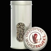 Pfeffer schwarz, fein geschrotet