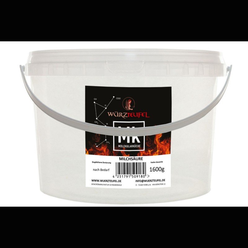 Milchsäure, lactic acid - Eismanufaktur