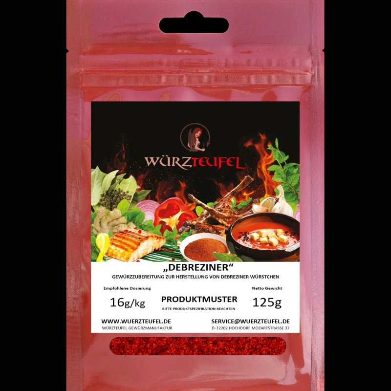 Debreziner-Gewürz zur Wurstherstellung
