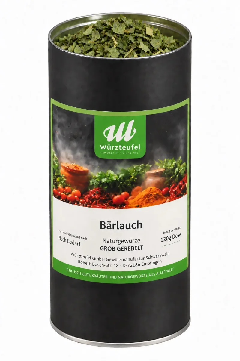 Bärlauch, grob gerebelt