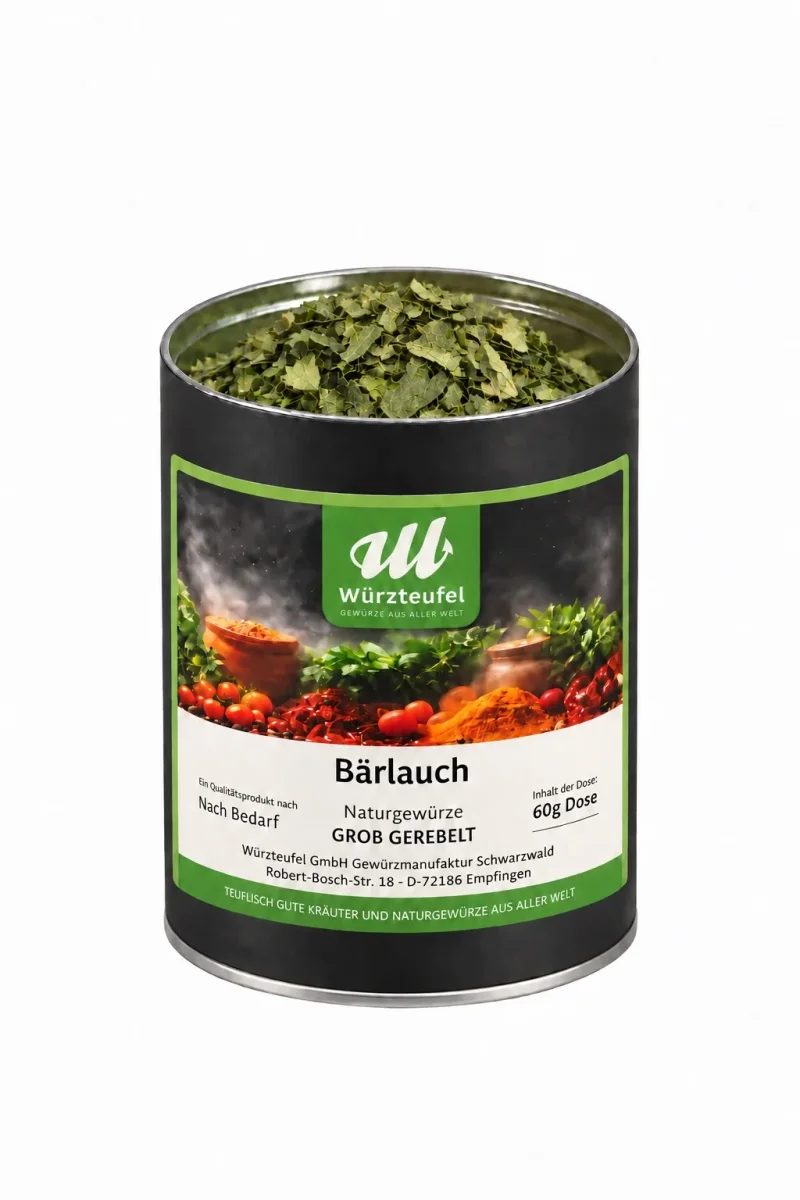 Bärlauch, grob gerebelt