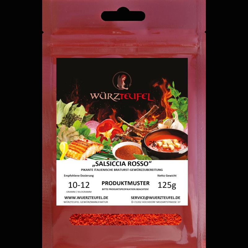 Salsiccia Rosso Bratwurst Gewürzzubereitung